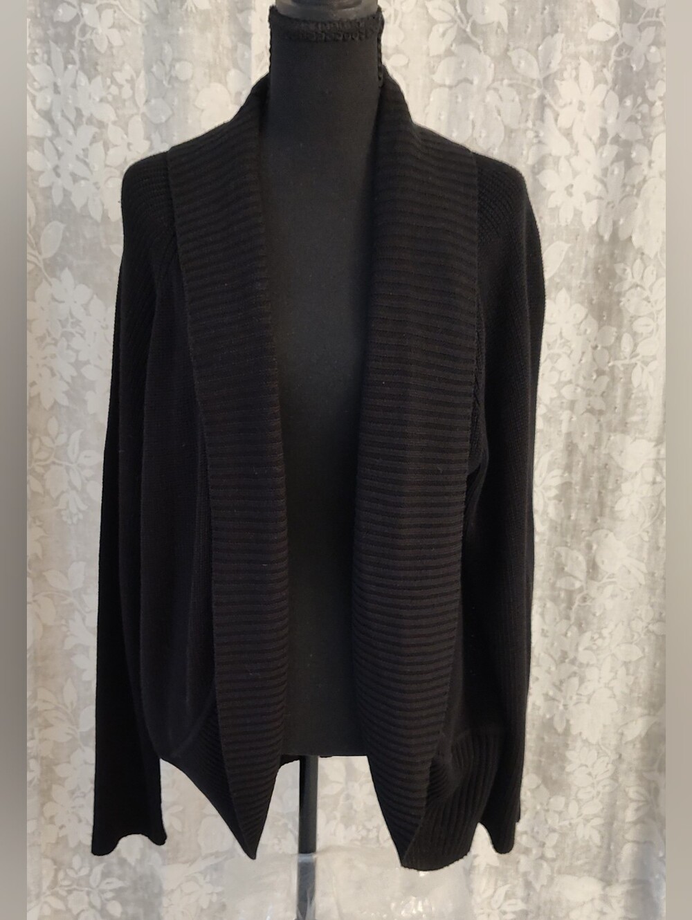 NWT Peter Nygard Open Front Cardigan XL